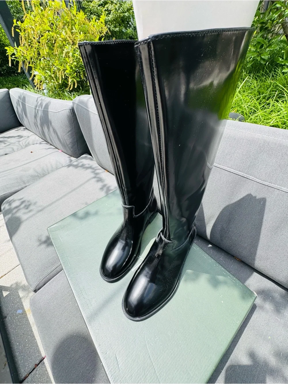 Black Over-the-Knee Boots New in Box Size39/ US8